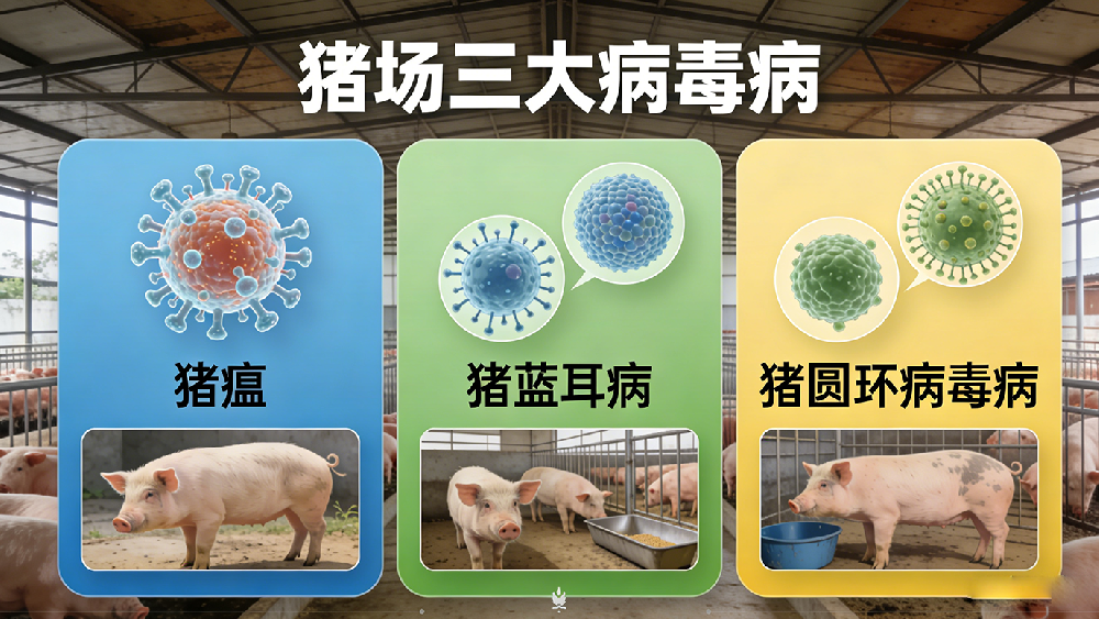 豬場三大病毒病咋鑒別防控？森澳達(dá)24年動保實(shí)力，教你守住盈利線